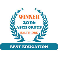 Ascii Group Baltimore 2016 - Best Education
