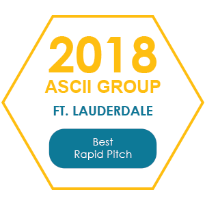 2018 - ASCII Award - Best Rapid Pitch