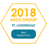 2018 - ASCII Award - Best Rapid Pitch